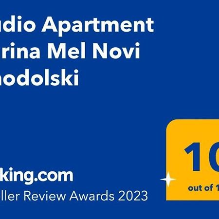 Studio Apartment Marina Mel Нови-Винодолски Экстерьер фото